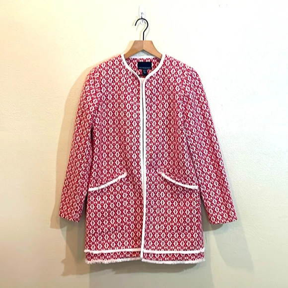 Cynthia Rowley Red Cardigan XS - Picture 3 of 6